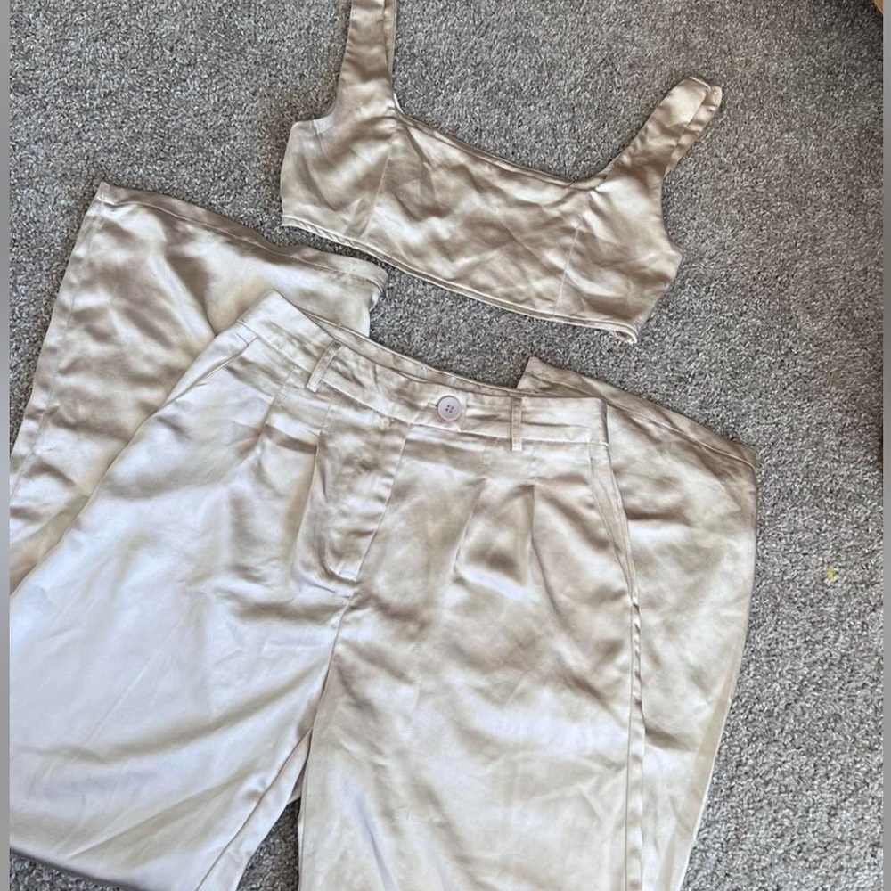 Princess Polly Set Champagne